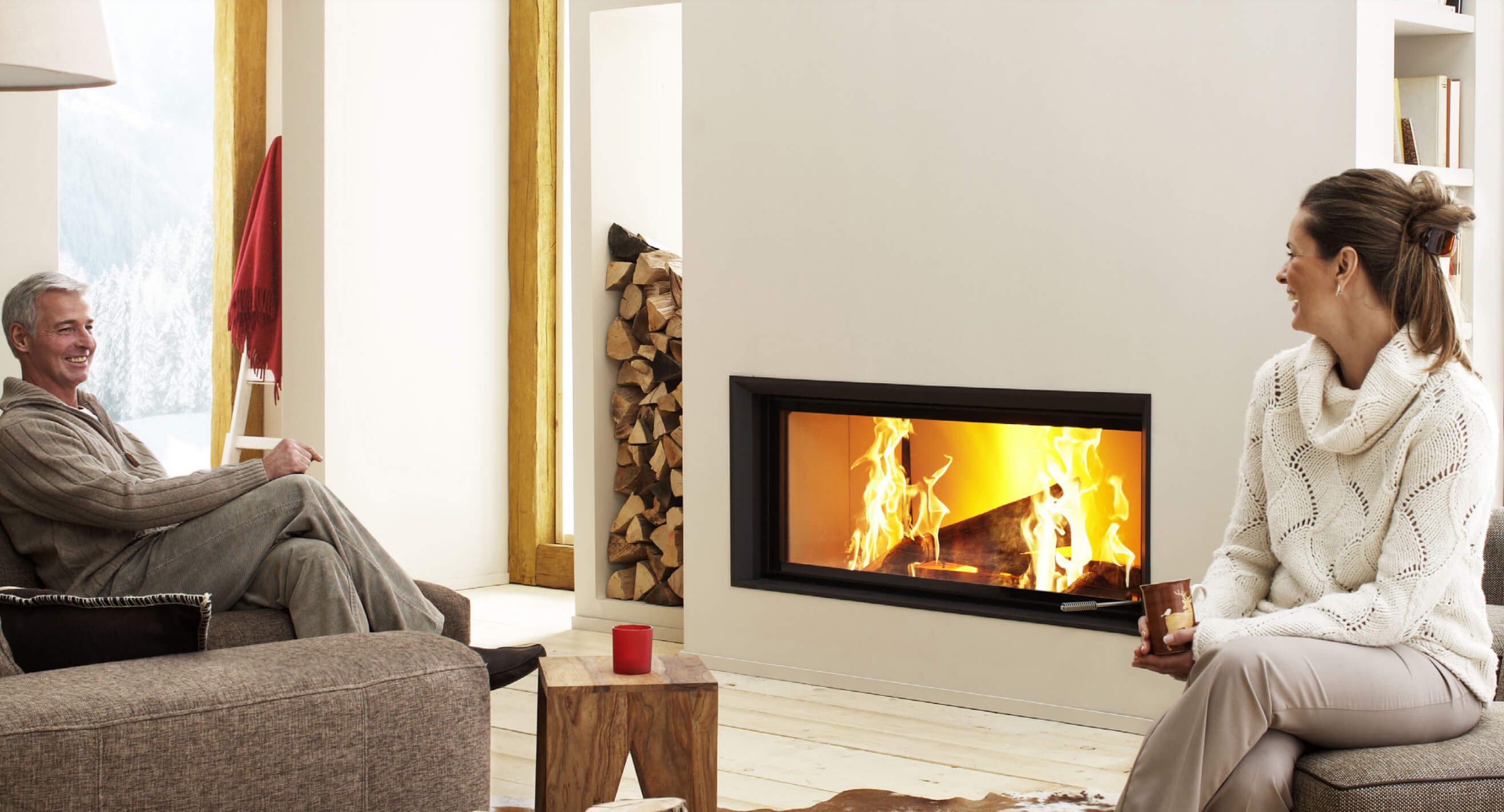 EURO FIREPLACES INBUILT BRUNNER HEATWORKS